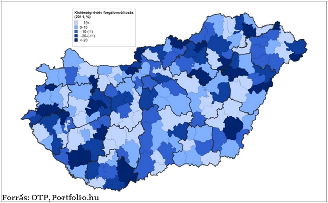 Megvannak a legdrágább és a legolcsóbb területek a lakáspiacon