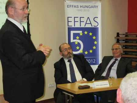 Az EFFAS vezetősége Budapesten ülésezett