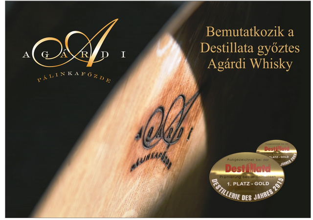 Bemutatkozik a Destillata győztes Agárdi Whisky