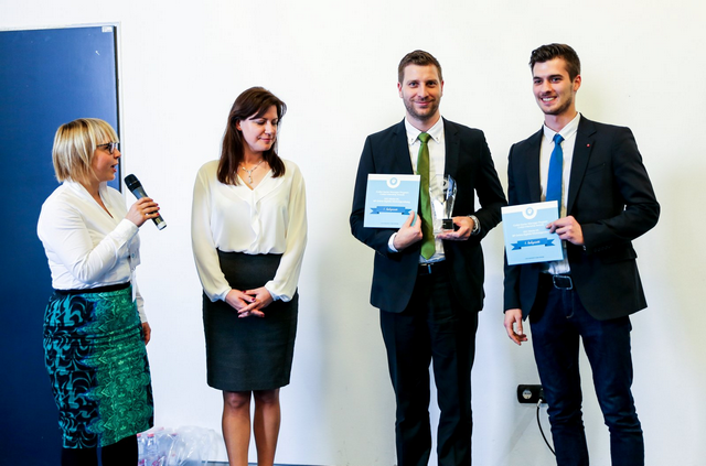 2015 HR Innovátora a Colibri Internship Awards csapat