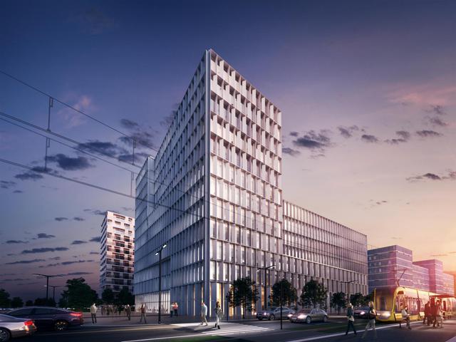 Akár egy hónapra is lehet irodát bérelni a dél-budai projektben