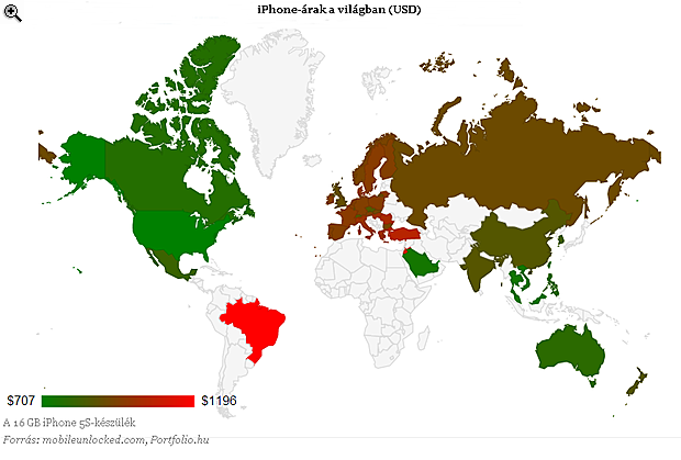 Még Kínában is olcsóbb az iPhone, mint nálunk