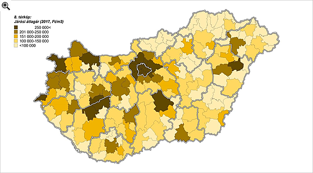 Látványosan lassul a budapesti lakásár-emelkedés: térképen a legfrissebb számok