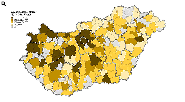 Egymilliós négyzetméterárak a belvárosban - Mit hozhat 2019 a hazai lakáspiacon? (TOP 10 sztori - 3.)