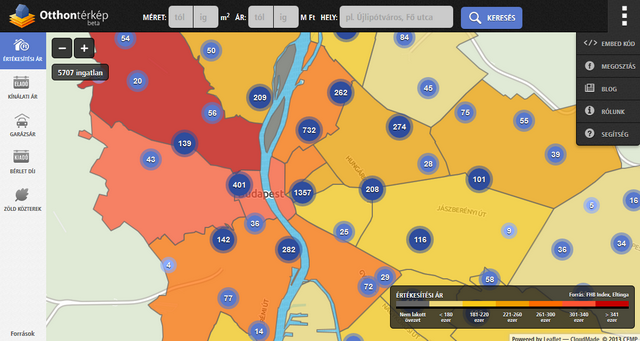 ingatlan com térkép Budapest legdrágább és legolcsóbb városrészei   Itt a lista  ingatlan com térkép