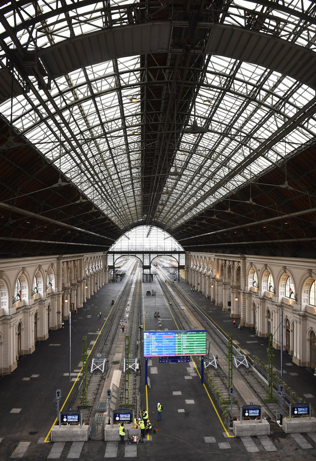 Napokon belül megnyitják a Keleti pályaudvart (képek)