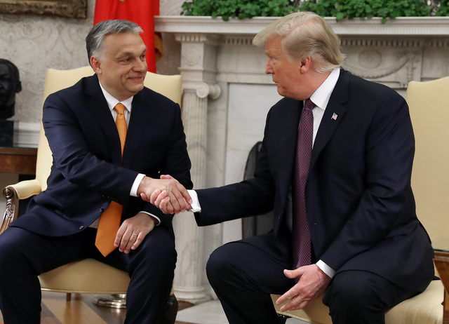 Lezajlott a Trump-Orbán találkozó