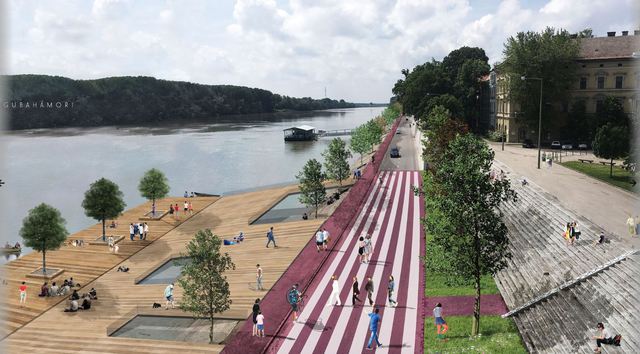 Fantasztikus terveken az új Tisza-part Szegednél