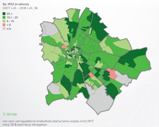 Nincs minden veszve: térképen Budapest azon részei, ahol mégis csökkentek a lakásárak