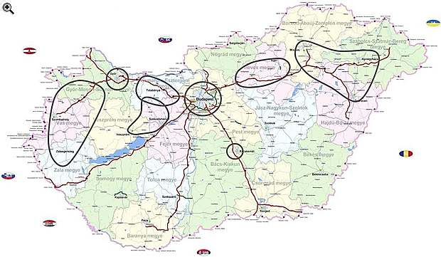 Egyetlen térképen az ipari ingatlanok teljes hazai piaca