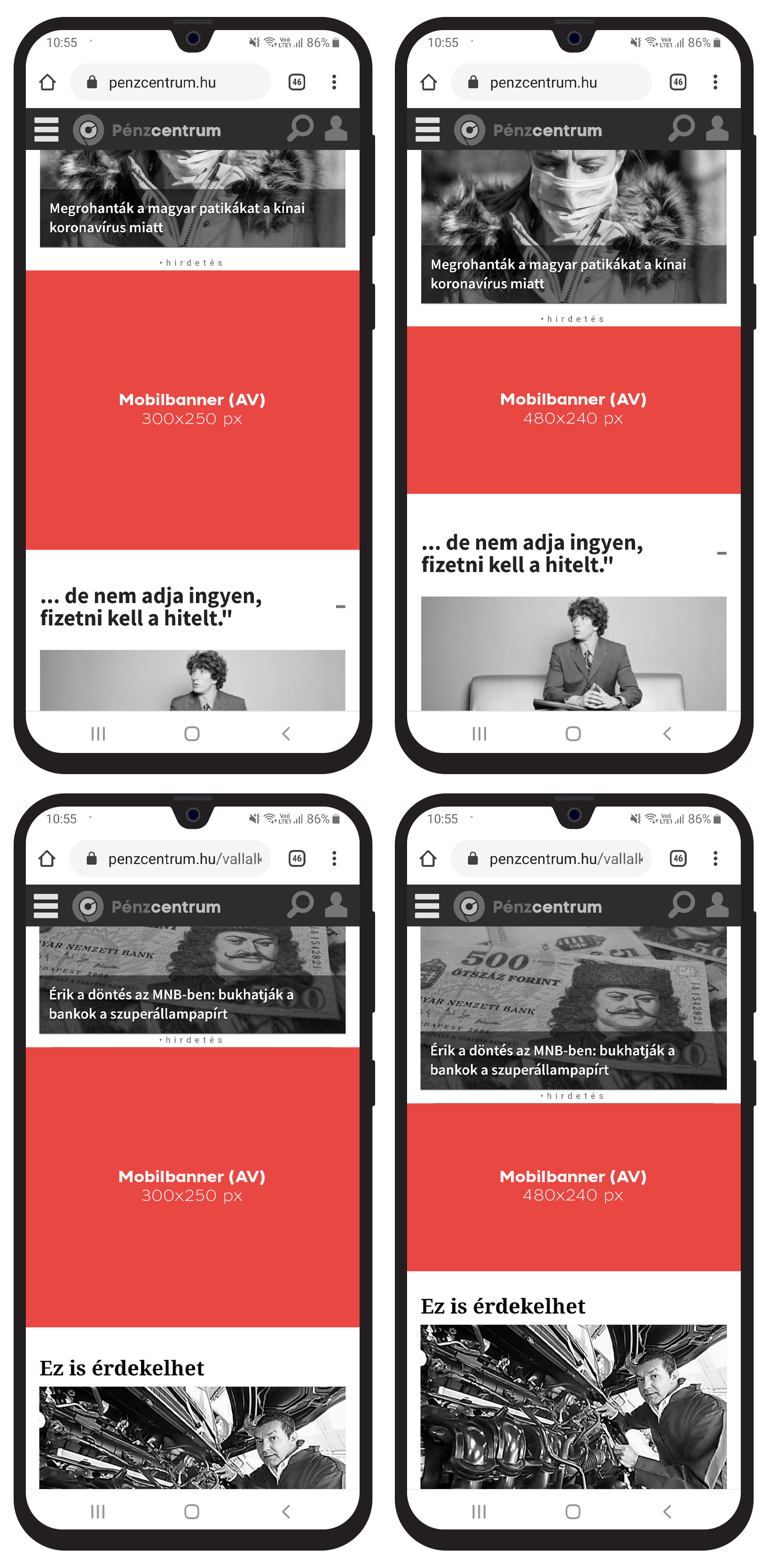 Mobilbanner (AV)