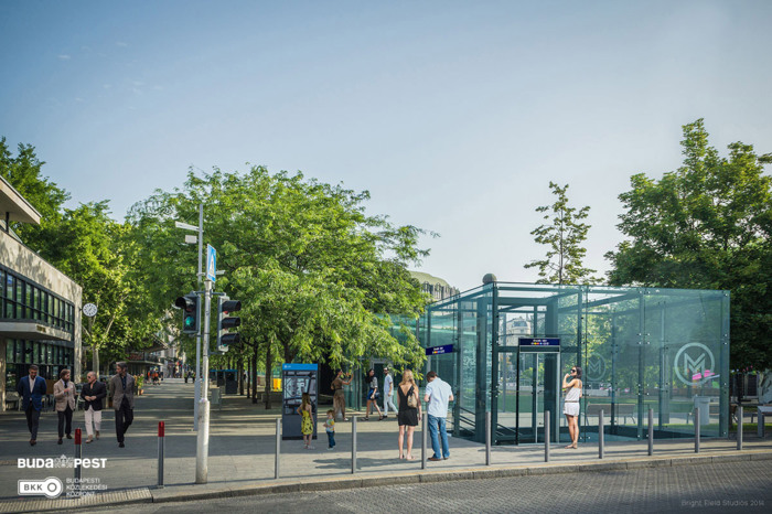 Az M1-es metró fejlesztésének látványtervei Az M1-es metró fejlesztésének látványtervei